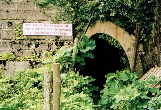 The old Victorian tunnel at the top of Green Mountain