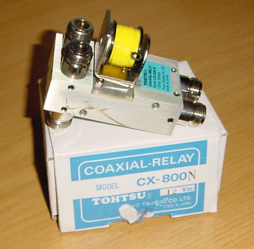 The Tohtsu coaxial antenna change-over relay
