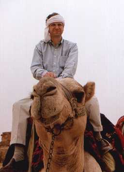 Chris on a camel!