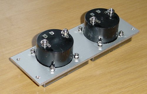 Meter Panel assembled - rear view