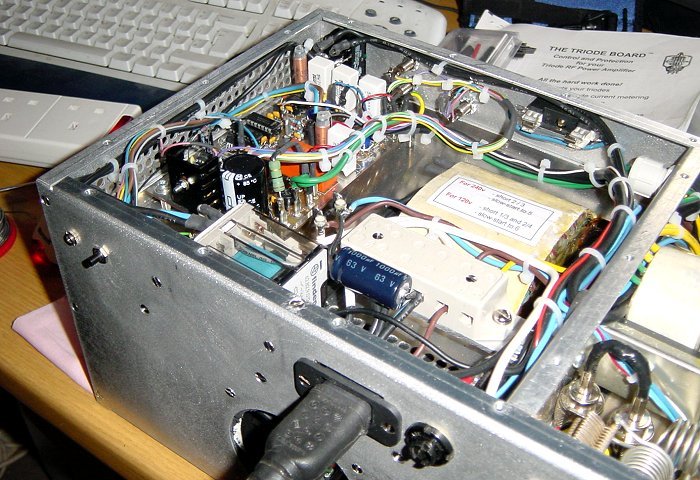The lower PSU compartment - from the back